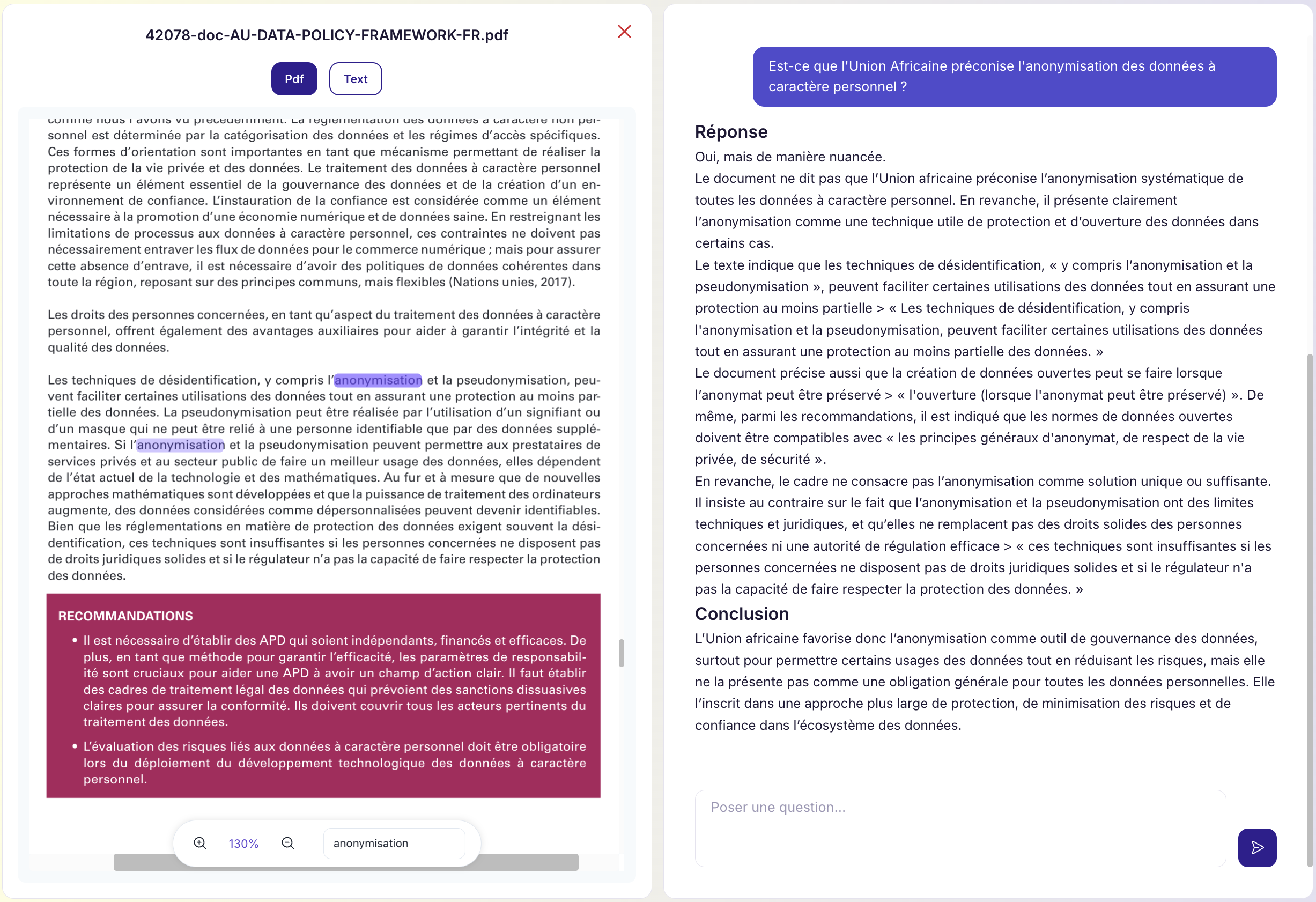 Application LegOmnia